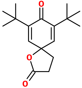 (image for) MC008050 7,9-Di-t-Butyl-1-oxaspiro[4.5]deca-6,9-diene-2,8-dione
